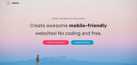 Mobirise: Responsive Web Design Made Easy (and Free) | NOUPE | Public Relations & Social Marketing Insight | Scoop.it