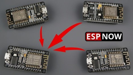 ESP-NOW: Receive Data from Multiple ESP8266 Boards (many-to-one) | tecno4 | Scoop.it