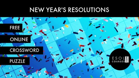 New Year's Resolutions - ESL Crossword Game | English Word Power | Scoop.it