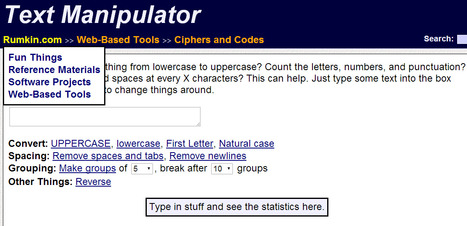 Text Manipulator | A1Uutiset | Scoop.it
