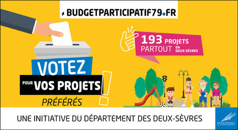 Budget participatif des Deux-Sèvres : c’est parti pour le grand vote citoyen | Créativité et territoires | Scoop.it