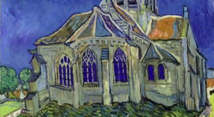 L'Église d'Auvers-sur-Oise, de Van Gogh | Arts et FLE | Scoop.it