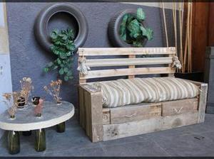 Réaliser une banquette à partir de palettes pour une ambiance #cosy #idées #DIY | DIY Palettes | Scoop.it
