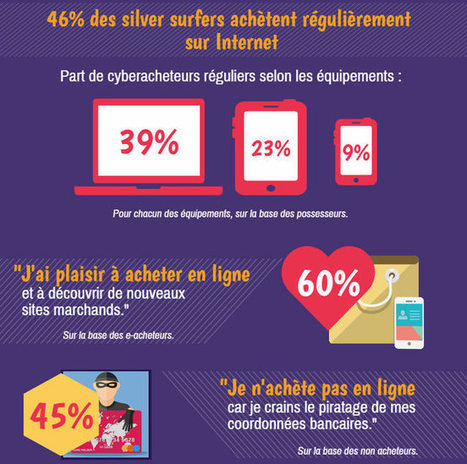 E-commerce : pr&egrave;s de la moiti&eacute; des internautes seniors passent commande | UseNum - Senior | Scoop.it