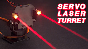 Arduino and Servos: How to Make a Laser Turret with XOD | Fun with electronics! | #Coding #Maker #MakerED #MakerSpaces | 21st Century Learning and Teaching | Scoop.it