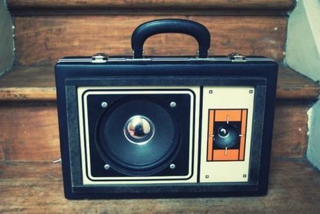Portable Stereobox | 1001 Recycling Ideas ! | Scoop.it