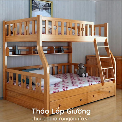 Tháo lắp giường tầng, giường gỗ, giường thông minh | chuyennhatrongoi | Scoop.it