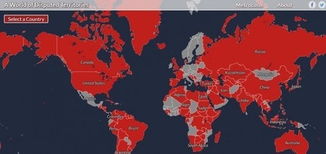Un mapa interactivo mostrando los países que están disputando territorios con otros | Educación 2.0 | Scoop.it