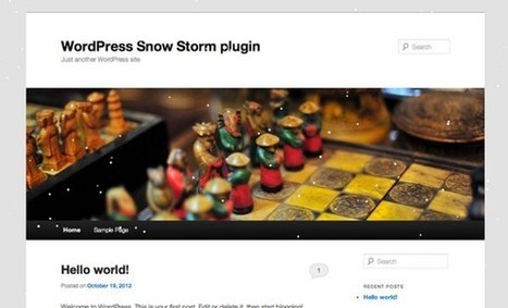 10 excelentes plugins de WordPress para Navidad | Aplicaciones y Herramientas . Software de Dise&ntilde;o | Scoop.it