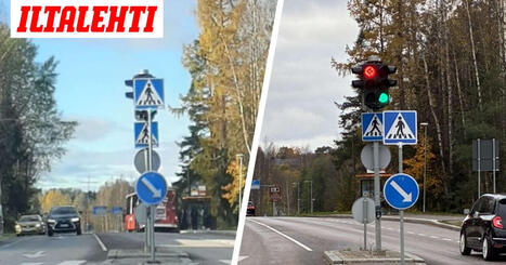 Tallentui kuviin Espoossa: Sairaalan risteykseen pystytettiin k&auml;sitt&auml;m&auml;t&ouml;n n&auml;k&ouml;este | A1Uutiset | Scoop.it