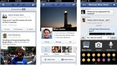 Facebook App For iOS Updated To Bring Improved Button Design | iPhone-Developers | Best iPhone Applications For Business | Scoop.it