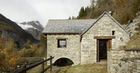 Rénovation d'une ancienne ferme en pierre typique de la région piémontaise | Build Green, pour un habitat écologique | Scoop.it