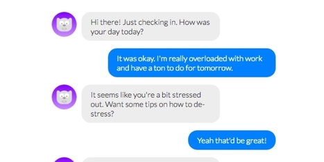 Meet Joy, an Online Friend Who Can Track Your Mental Health | Chatbots | Scoop.it