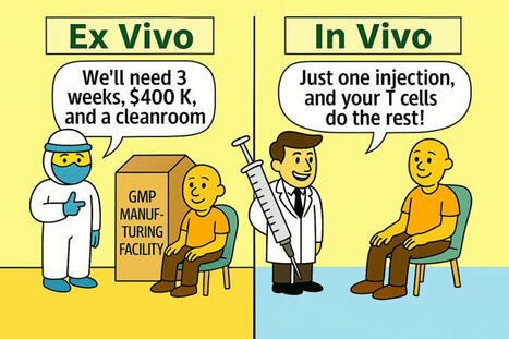 #immunotherapy #invivoengineering #celltherapy #cancerresearch #biotech… | Andrea Bisso | 27 comments | Immunology and Biotherapies | Scoop.it