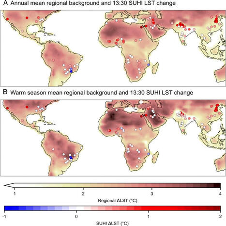 R&eacute;chauffement : une &eacute;tude r&eacute;v&egrave;le les villes qui vont conna&icirc;tre des conditions de vie extr&ecirc;mes | Plan&egrave;te DDurable | Scoop.it