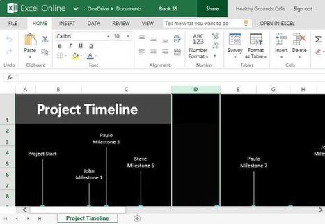 How To Easily Create Project Timeline in Excel | Business and Productivity Tools | Scoop.it