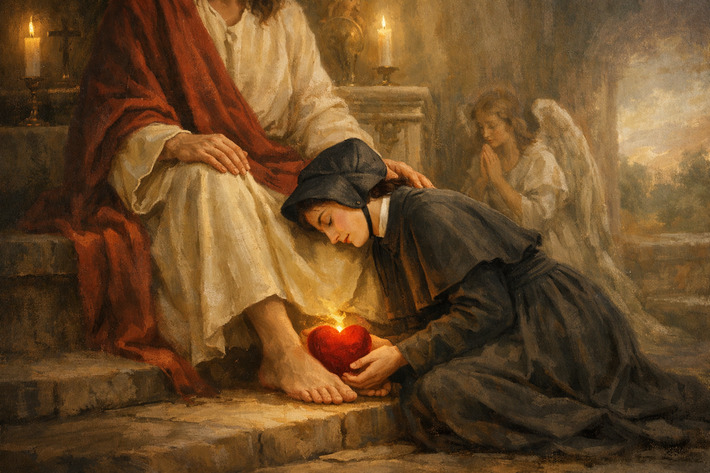 Put Your Heart at His Feet. It Is the Gift He Loves Most. | Spiritual Report - The GPS For Your Eternal Legacy | Scoop.it