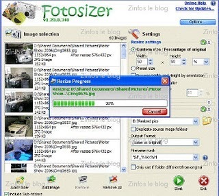 Zinfos: Reduire la taille de vos photos et images en un battement de cil | Freewares | Scoop.it