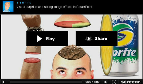 Visual surprise and slicing image effects in PowerPoint | Digital Presentations in Education | Scoop.it