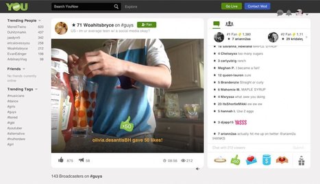Teens are going crazy for YouNow, a livestreaming app with 100 million monthly user sessions | iGeneration - 21st Century Education (Pedagogy & Digital Innovation) | Scoop.it