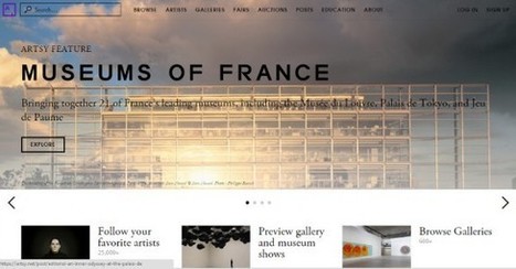 21 musées français ajoutent leurs oeuvres à la collection en ligne de la plateforme Artsy | Culture : le numérique rend bête, sauf si... | Scoop.it