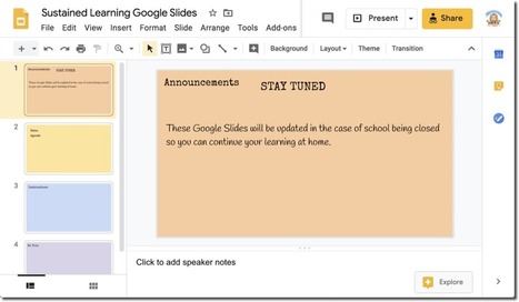 Distance Learning with Google Slides via @AliceKeeler | iGeneration - 21st Century Education (Pedagogy & Digital Innovation) | Scoop.it