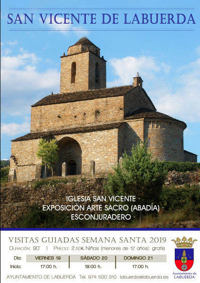 Visites guidées en l'église de San Vicente de Labuerda du 19 au 21 avril | Vallées d'Aure & Louron - Pyrénées | Scoop.it