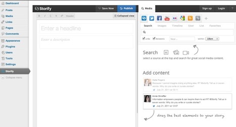 Curate the News Directly Inside WordPress with the new Storify VIP Plugin | Latest Social Media News | Scoop.it