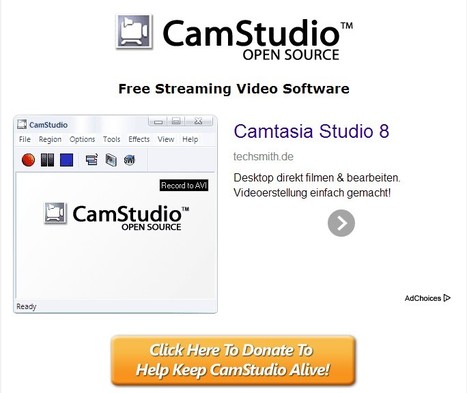 CamStudio - Free Screen Recording Software | Distance Learning, mLearning, Digital Education, Technology | Scoop.it