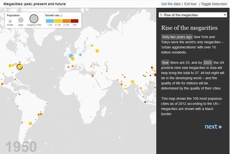 The Rise of Megacities | Stage 5  Changing Places | Scoop.it