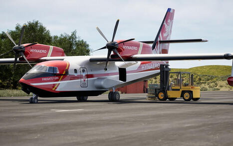 Bombardier d&rsquo;eau, collaboration Leonardo & Hynaero&nbsp; | AERONAUTIQUE NEWS - AEROSPACE POINTOFVIEW - AVIONS - AIRCRAFT | Scoop.it