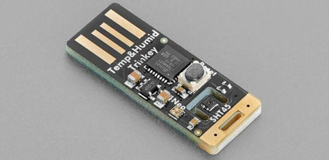 Adafruit's Trinkey is A Thumb-Drive-Sized Temperature and Humidity Sensor | Raspberry Pi | Scoop.it