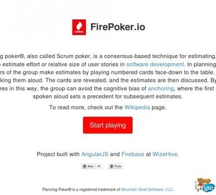 Firepoker: Un service de scrum poker en ligne gratuit | Devops for Growth | Scoop.it