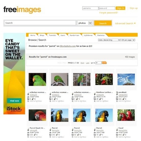 7 sites de référence pour trouver des images libres de droit de qualité | L'eVeille | Scoop.it
