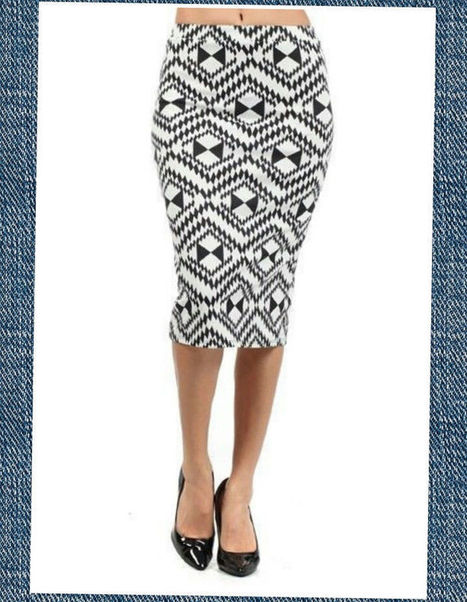 Bow Tie Pencil Skirt (Medium) | Fashion | Scoop.it