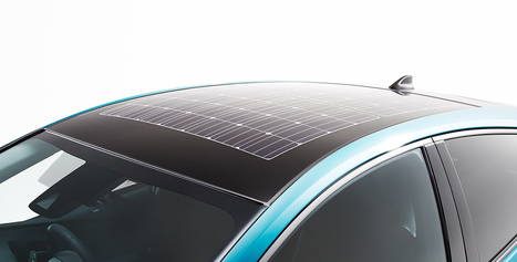 Toyota dévoile le toit panneau solaire de Prius 4 rechargeable | rev3 - la 3ème révolution industrielle en Hauts-de-France | Scoop.it