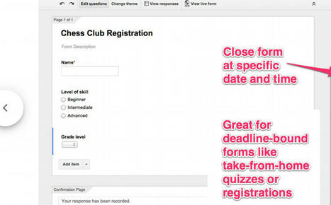 FormLimiter -  Excellent Google Forms Add-on to Use in Your Teaching via Educator's technology  | Distance Learning, mLearning, Digital Education, Technology | Scoop.it