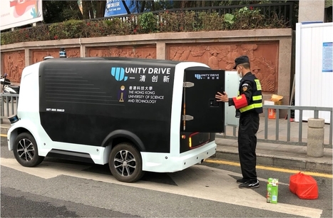 Robot Vehicles make contactless food deliveries amid #coronavirus quarantine via @IEEESpectrum | Digital Collaboration and the 21st C. | Scoop.it