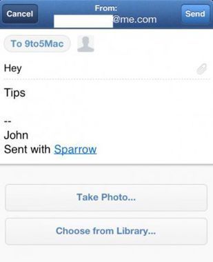 Sparrow : Les premiers screenshots sont là ! - iPhoneSoft | Applications Iphone, Ipad, Android et avec un zeste de news | Scoop.it