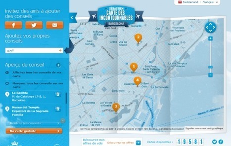 La carte touristique personnalis&eacute;e et sociale vue par KML &laquo; etourisme.info | Coaching, Management, gestion et outils | Scoop.it