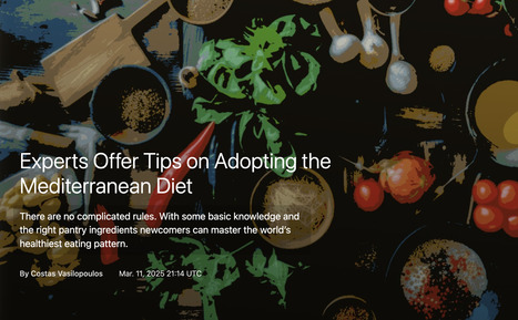 Experts Offer Tips on Adopting the MEDITERRANEAN DIET | CIHEAM Press Review | Scoop.it