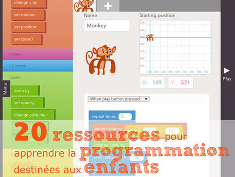 20 ressources pour apprendre aux enfants à programmer et coder | Digital #MediaArt(s) Numérique(s) | Scoop.it