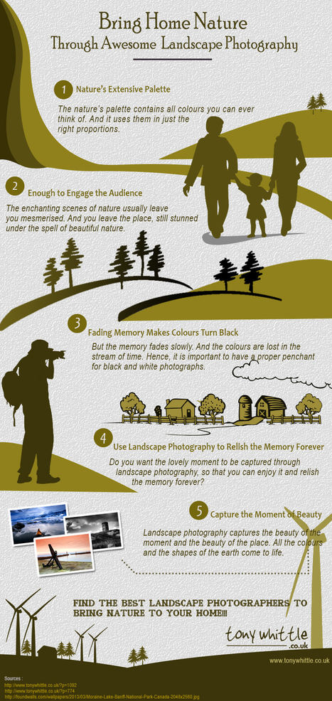 Landscape Photography and Nature (Infographic) - Business 2 Community | Mobile Photography | Scoop.it