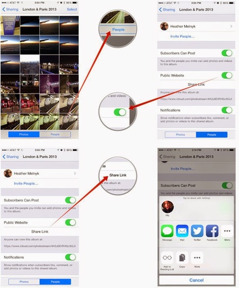How to Share Photo Streams with People Who Don't Use iPhone, iPad or Macs | iGeneration - 21st Century Education (Pedagogy & Digital Innovation) | Scoop.it