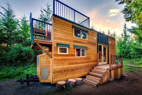 Une tiny house américaine autonome et auto-constructible | Build Green, pour un habitat écologique | Scoop.it