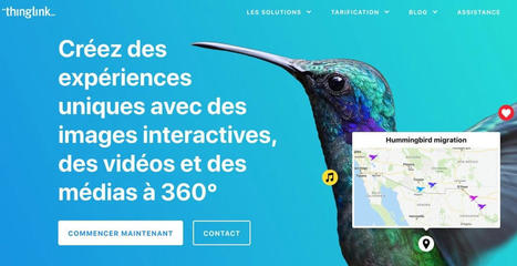 ThingLink. Transformez vos contenus visuels en ressources pédagogiques interactives | TIC, TICE et IA mais... en français | Scoop.it