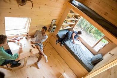 Getaway lets you try a tiny house on for size - The Boston Globe | The Tiny Mile | Scoop.it