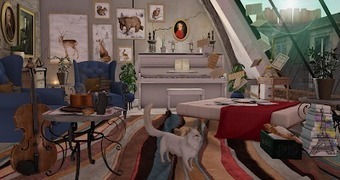 The SL Fashionista: the music room | 亗 Second Life Home & Decor 亗 | Scoop.it