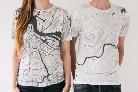 Wearable Maps of 80 Cities Around the Globe | Fantastic Maps | Scoop.it