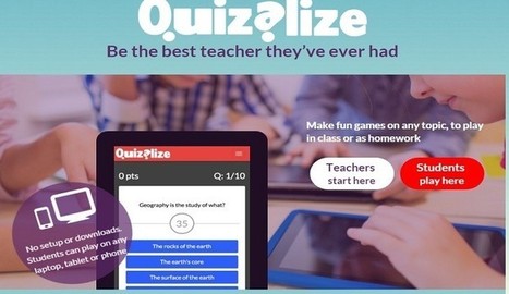 Quizalize, una divertida plataforma para crear cuestionarios | TIC & Educación | Scoop.it